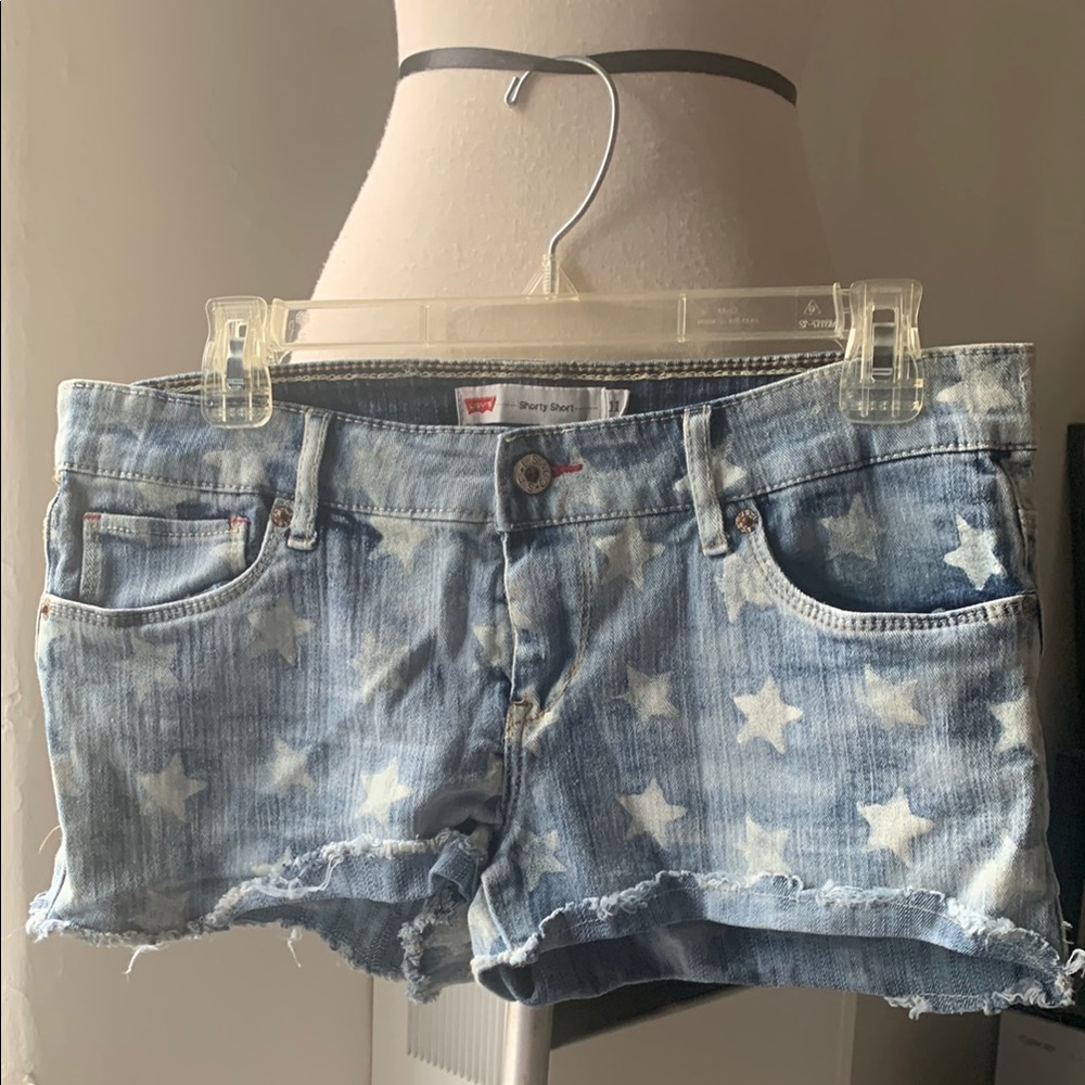 Levi's Star Print shorty short